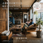 古着好き 家 illustration for 古着好きの家づくり 岐阜で叶えるヴィンテージ注文住宅