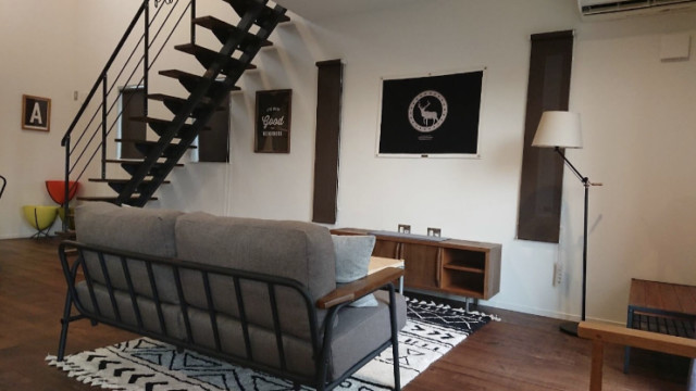 岐阜 注文住宅 自然素材 ブルックリンスタイルリビング 加藤住建施工事例