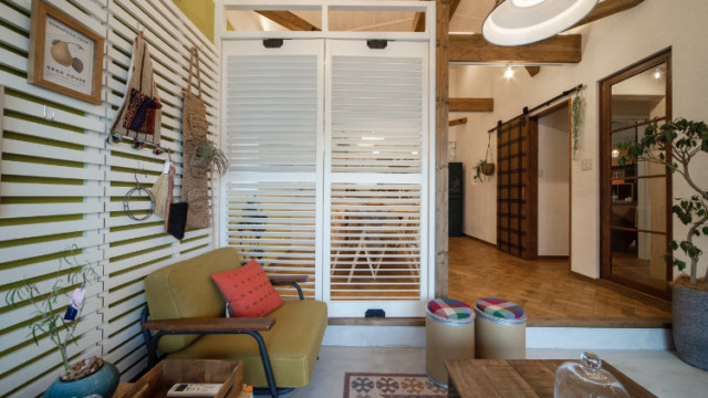 岐阜 自然素材 平屋住宅 無垢材 施工例 加藤住建