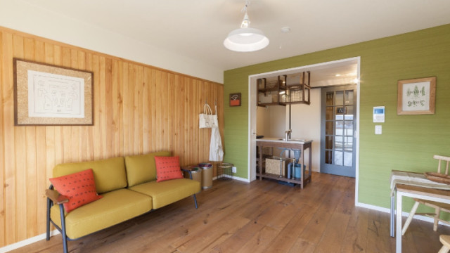 岐阜 自然素材 平屋住宅 無垢材 施工例 加藤住建