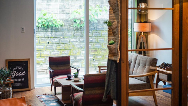 岐阜 平屋住宅 自然素材 ブリティッシュスタイルリビング 加藤住建施工事例